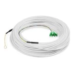 Digitus DK-3904LCA-50 FTTH Drop Kabel, Singlemode, 4 Fasern, 4 LC/APC, 50 m 