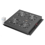 ASSMANN DN-19 FAN-4-B-N DIGITUS Dachlüftereinheit für Unique & Unique Light Netzwerkschränke und Unique Server-N Serverschränke 