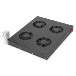 Digitus DN-19 FAN-4-HO-SW Lüftereinheit zur variablen 483 mm (19)-Installation 