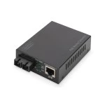 Digitus DN-82150 Gigabit PoE Medienkonverter, RJ45 / SC, MM, PSE 