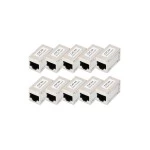 Digitus DN-93905-10 CAT 6A Modulare Kupplung, geschirmt - 10 Stk. 