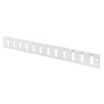 Digitus DN-96201-QL LWL Frontblende, 1HE, Schnellverschluss, 12x SC DX vertikal, Farbe Grau (RAL 7035) 