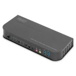 Digitus DS-12874 KVM Switch, 2x1 HDMI, HDMI Out,USB, 4Kx2K@60Hz 