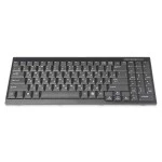 Digitus DS-72000RU Tastatur passend für TFT-Konsolen, russisches Layout 