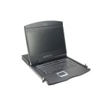 Digitus DS-72211-5US 19 LCD KVM-Konsole, 16-Port CAT 5, US-Tastatur 