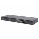Digitus DS-72217 Modularer CAT 5 KVM-Switch, 16-Port 