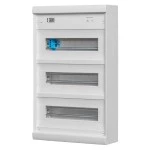 ABN A36A AMIGO Kleinverteiler 3-reihig AP ohne Tür BxHxT 300x495x106mm