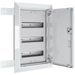 ABN UK13 Feldverteiler UP/HW T:110mm 36TE 1 x 3-Reihig für REG mit Volltüre 