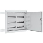 ABN UK23 Feldverteiler UP/HW T:110mm 72TE 2 x 3-Reihig für REG mit Volltüre 