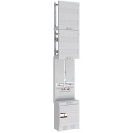 ABN ZV19110 Zählerplatz 3Pkt HLAK 1Z 1VT leer AAR 24TE 5-polig BxH 250x1350mm 