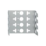 Rutenbeck 221004 Montagebügel für bis zu 4 LSA-Verbindungselemente 