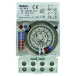 Theben 1880033 Quarzschaltuhr SUL 188g 2 Wechsler Tag 