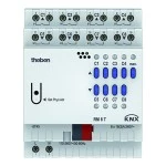 Theben 4940200 Schalt-/Jalousieaktor RM 8 T KNX 8-/4-fach ohne Erweiterung 