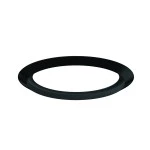 Theben 9070853 Abdeckrahmen Cover Flat 85 BK sw 