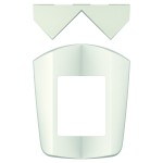 Theben 9070902 Eckmontagewinkel Eckwinkel theLuxa S WH ws 