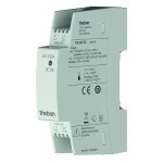 Theben 9080034 Primär getaktete Spannungsversorgung 24 V DC, 0,63 A mit Weitbereichseingang und 1 TE Baubreite 