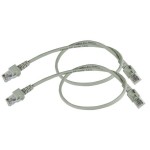Homeway HW-INAPFEED005 Feeder-Patchkabel 0,5 Meter (2er Set) 2 Stück 