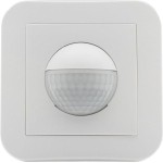 B.E.G. 92616 Bewegungsmelder weiß Indoor 180-R-2D mit Rahmen 