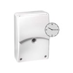 Esylux RK39500010040 AP-Dämmerungsschalter mit Tages-Zeitschaltuhr CDS-A/T 
