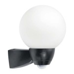 Esylux EL10026126 Automatic-Leuchte mit 130° Bewegungsmelder 100W AL GARDA WL OP MD BK 