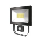 Esylux EL10810732 LED-Strahler mit Bewegungsmelder 3000lm 4000K schwarz 30W BASICAFLTR3000840MDB 