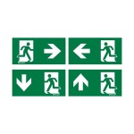 Esylux EN10077500 Piktogramm-Satz 1 Ersatz für SLX 24 SLX24FLATSYMBOLSETI 