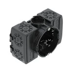 OBO Bettermann 2003725 Elektronikdose UP mit seitl.Klemmraum UE 46 10 Stück 