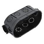 OBO Bettermann 2003722 Gerätedose UP doppelte Ausführung UG 46-DV 10 Stück 