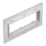 OBO Bettermann 7408456 Abdeckplatte 3-fach Modul-45 für T4L/T8NL T8NL P105 7035 