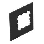 OBO Bettermann 7408458 Abdeckplatte 1xEKR für T4L/T8NL T8NL P2 9011 