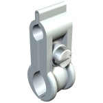 OBO Bettermann 2305151 ISO-Spanndrahtschelle grau 4024 9-16 