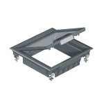 OBO Bettermann 7405196 Geräteeinsatz für Kanalmontage GES4 U 7011 