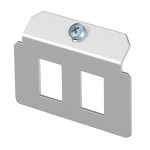 OBO Bettermann 7407780 Trägerplatte 2xLochbild Typ A MTM 2A 