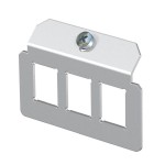 OBO Bettermann 7407828 Trägerplatte 3xLochbild Typ C MTM 3C 