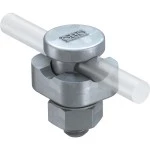 OBO Bettermann 5304105 Verbinder 1teilig,Form A 5001 DIN-FT 