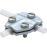 OBO Bettermann 5311209 T-Verbinder RD8-10 feuerverzinkt 247 8-10 FT 10 Stück 