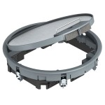 OBO Bettermann 7405452 Geräteeinsatz für Universalmontage GESR7 10U 7011 