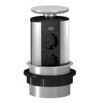 OBO Bettermann 6116854 Deskbox versenkbar DBV-A3A D2S 