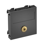 OBO Bettermann 6104949 Multimediaträger 45x45mm schwarz-grau MTG-MK L SWGR1 