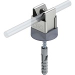 OBO Bettermann 5207901 Leitungshalter kompl. für Rundleiter 177 20 VA B-HD 50 Stück 