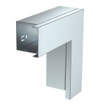 OBO Bettermann 6247989 Flachwinkel mit Oberteil 60x60mm St FS LKM F60060FS 