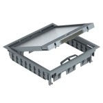 OBO Bettermann 7405077 Geräteeinsatz für Universalmontage GES9-3B U 7011 