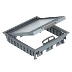 OBO Bettermann 7405083 Geräteeinsatz für Universalmontage GES9-3S U 7011 