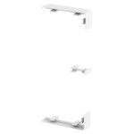 OBO Bettermann 6113210 Stoßstellenabdeckung für Rapid 45-2 130 GK-KS45-2RW 6St 