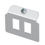 OBO Bettermann 7407788 Trägerplatte 2xLochbild Typ C MTM 2C 