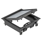 OBO Bettermann 7405146 Geräteeinsatz gsw GES4-2U10T 9011 