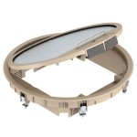 OBO Bettermann 7405520 Geräteeinsatz für Universalmontage GESR9 SR U 1019 