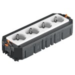 OBO Bettermann 7404682 Universalträger Connect mit Wieland Stecksys. UTC4 G W4 