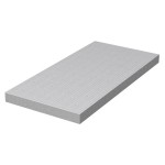 OBO Bettermann 7202904 Kalziumsilikatplatte 500x250x30 grauweiss KSI-P2 