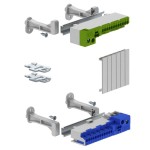 OBO Bettermann 2008914 Klemmleistenset mit Steckklemmen KLS-SDB 05S 